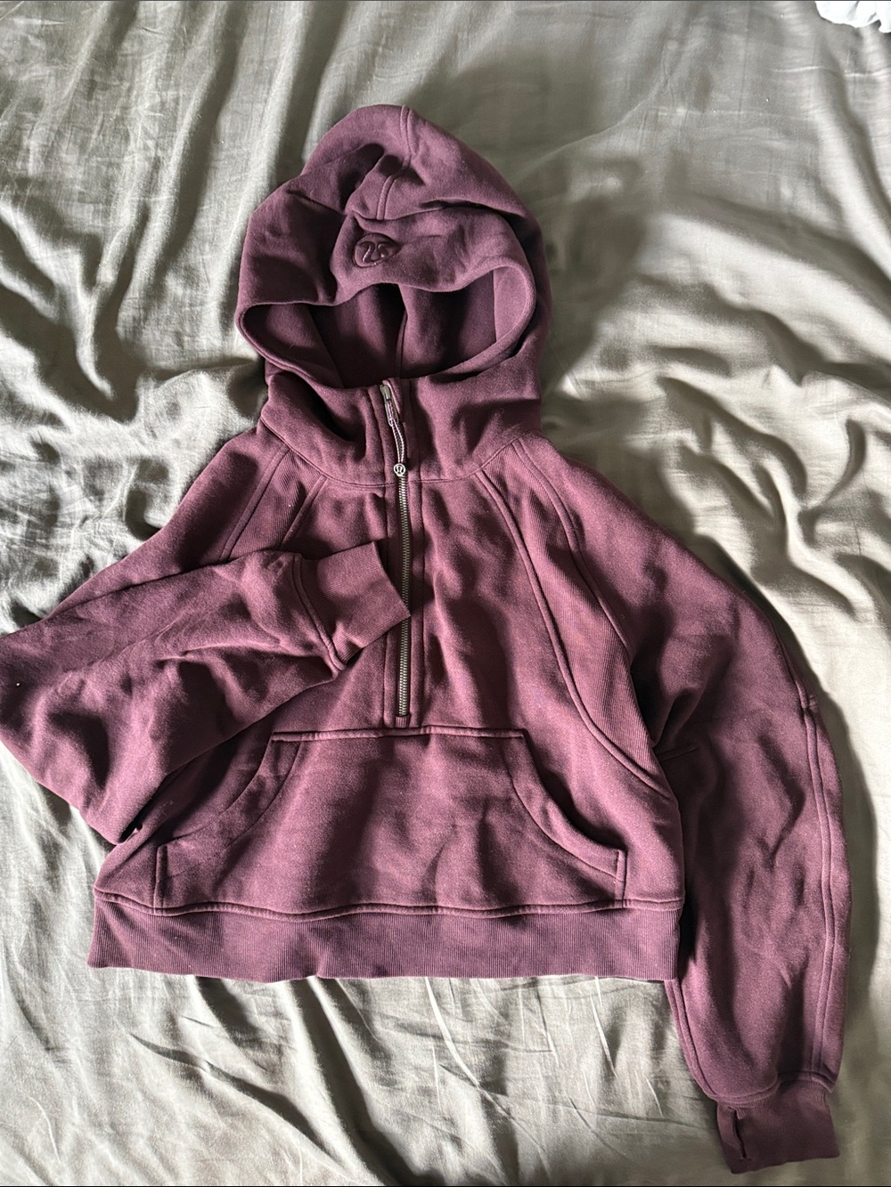 lululemon athletica Scuba Half-Zip Hoodie in Goodnight Plum